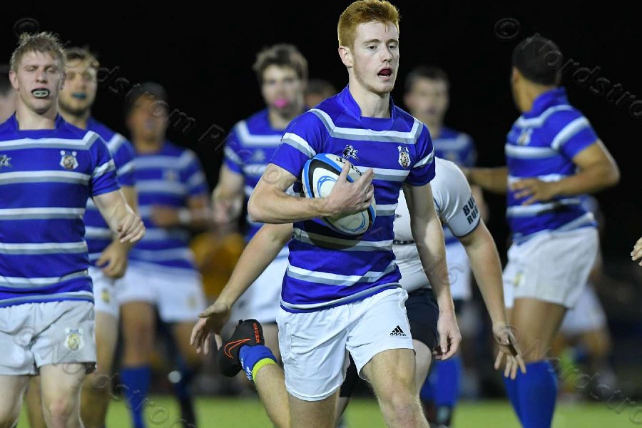 Wheaton Men\'s Rugby vs Mass Maritime.  Photo by Keith Nordstrom